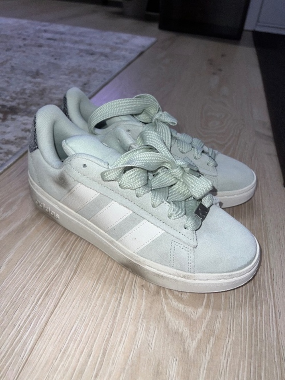 Adidas Grand Court Alpha 00s JH8670 mint Sz 8 Women’s Shoe, Sneakers